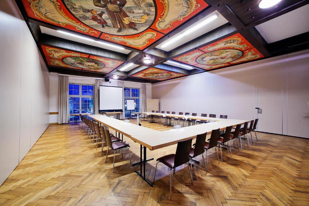 Konferenční prostory v ubytování AKZENT Brauerei Hotel Hirsch