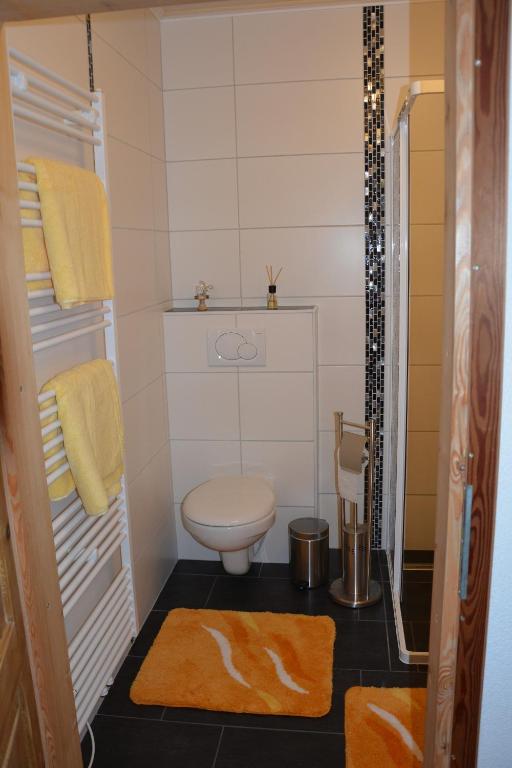 Koupelna v ubytování Haus Franziska