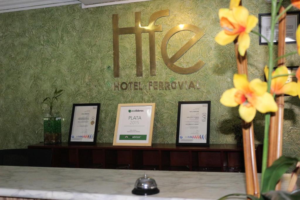 Certifikát, hodnocení, plakát nebo jiný dokument vystavený v ubytování Hotel Ferrovial Corferias