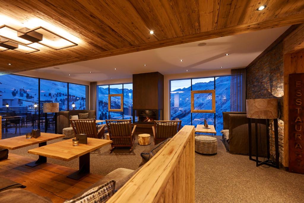 Posezení v ubytování Alpenhotel Laurin