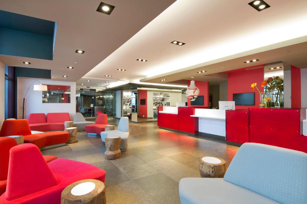 Posezení v ubytování Novotel Montreal Center