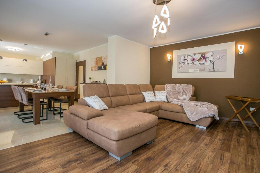 Posezení v ubytování Apartment Stanko
