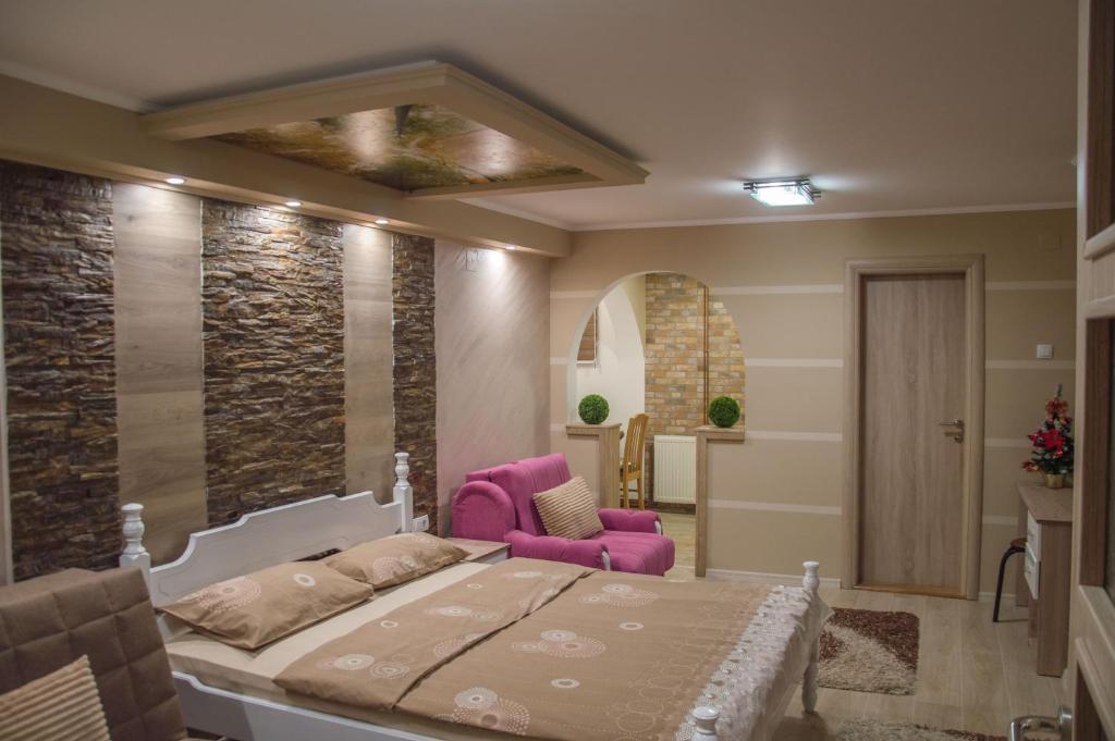 Krevet ili kreveti u jedinici u okviru objekta Apartments Josipovic