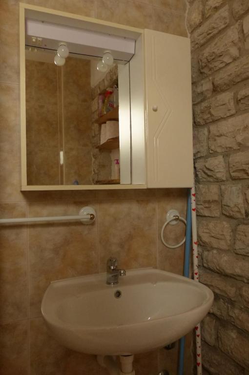 Koupelna v ubytování Apartment Petar