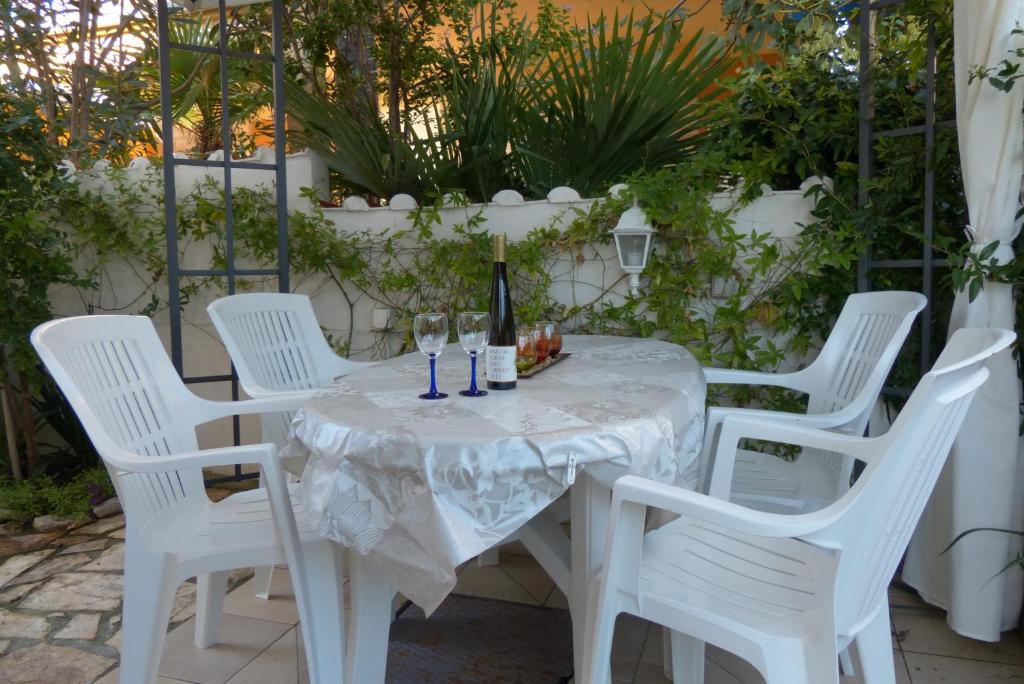 Patio nebo venkovní prostory v ubytování Apartment Petar