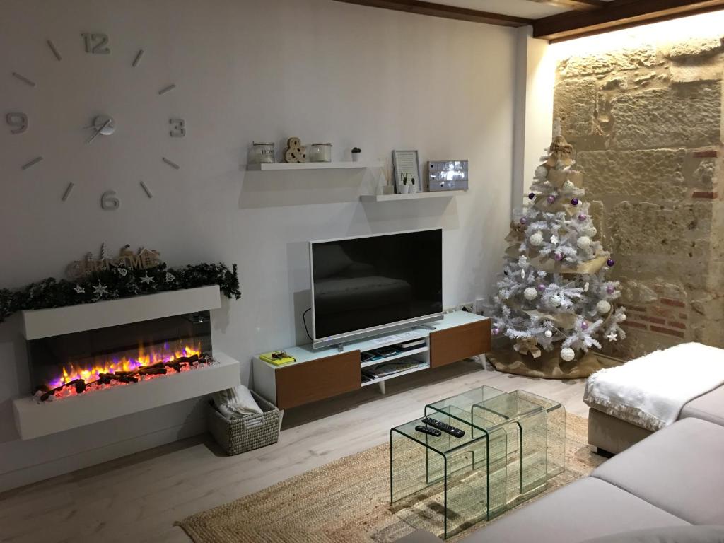 Posedenie v ubytovaní Apartamento Ribera Del Puente