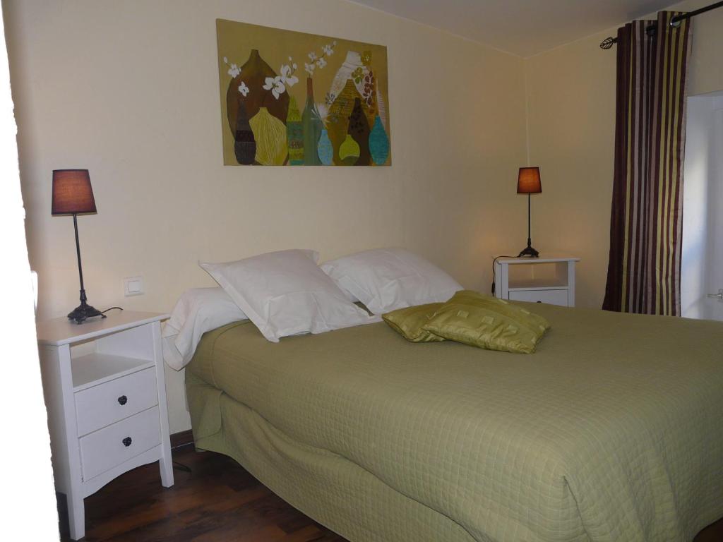 Postel nebo postele na pokoji v ubytování Hôtel Le Globe