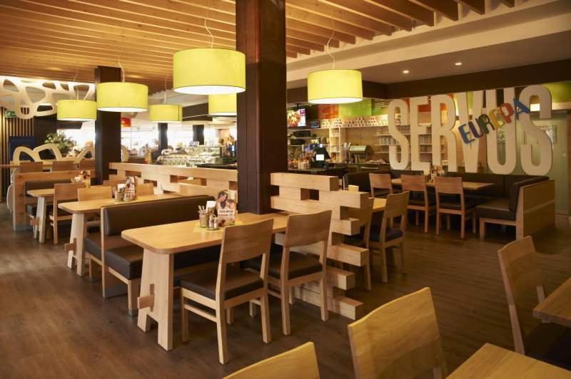 Restaurace v ubytování Hotel Servus Europa Suben