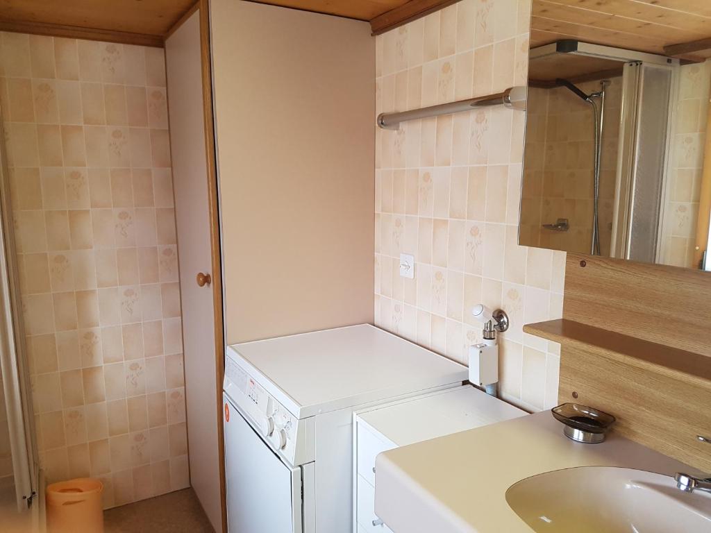 Koupelna v ubytování Moritzhaus