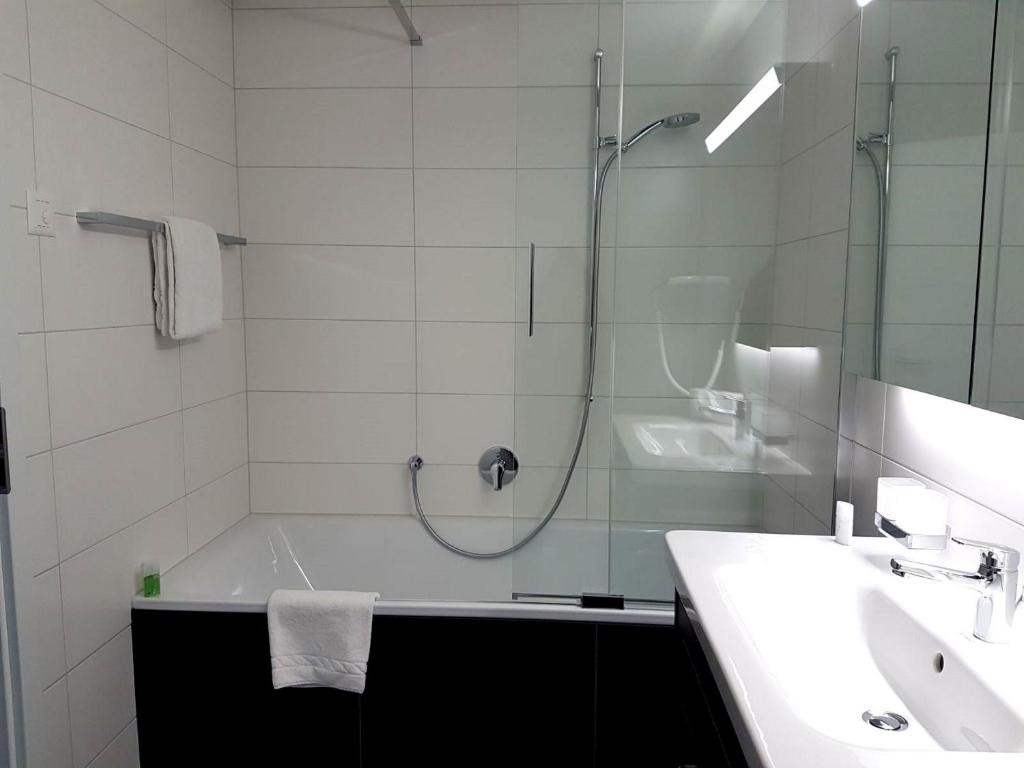 Koupelna v ubytování Apartment Arnika - GRIWA RENT AG