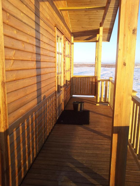 Balkón nebo terasa v ubytování Egilsstaðir 1 Guesthouse