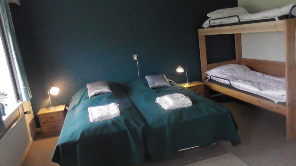Postel nebo postele na pokoji v ubytování Djurs-BnB - Rimsøhuset