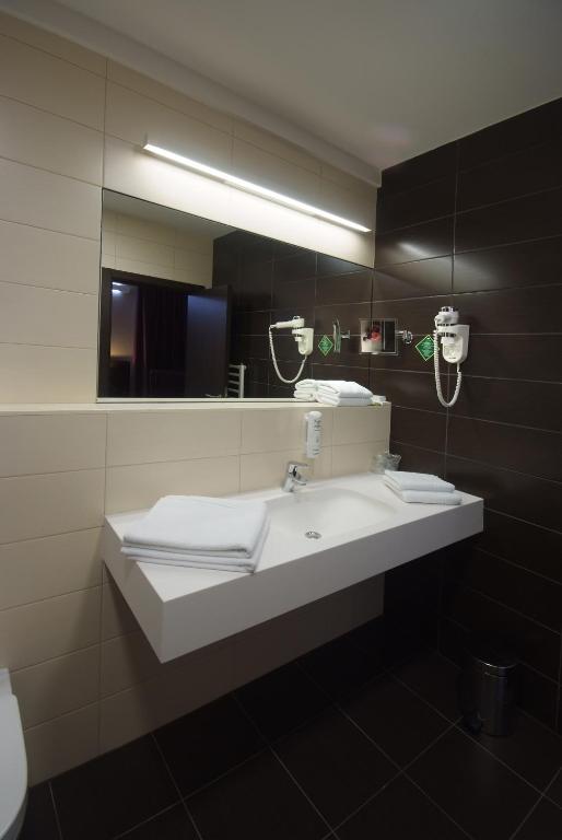 Koupelna v ubytování Hotel Park Doboj