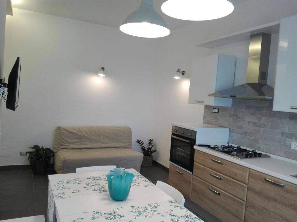 Kuchyň nebo kuchyňský kout v ubytování Sunny Home