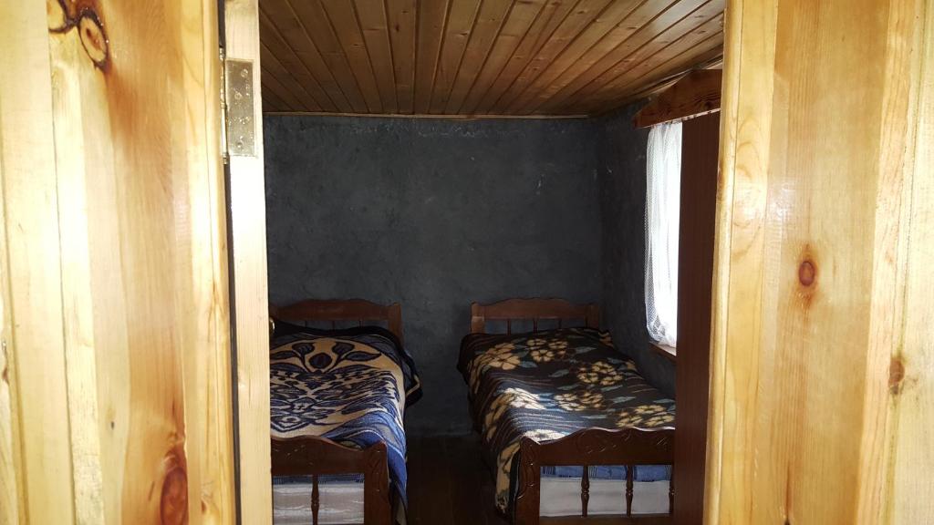Postel nebo postele na pokoji v ubytování Samtsikhe
