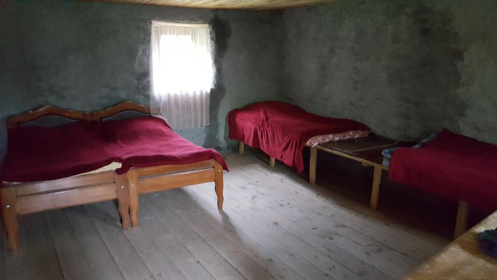 Postel nebo postele na pokoji v ubytování Samtsikhe