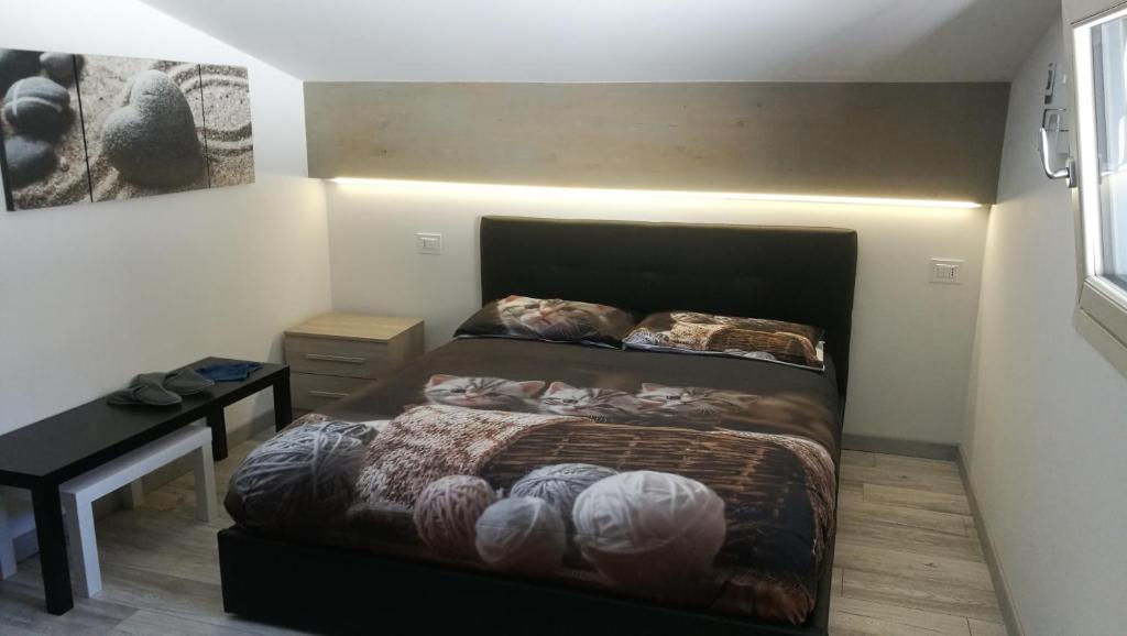 Postel nebo postele na pokoji v ubytování Villa Elisa