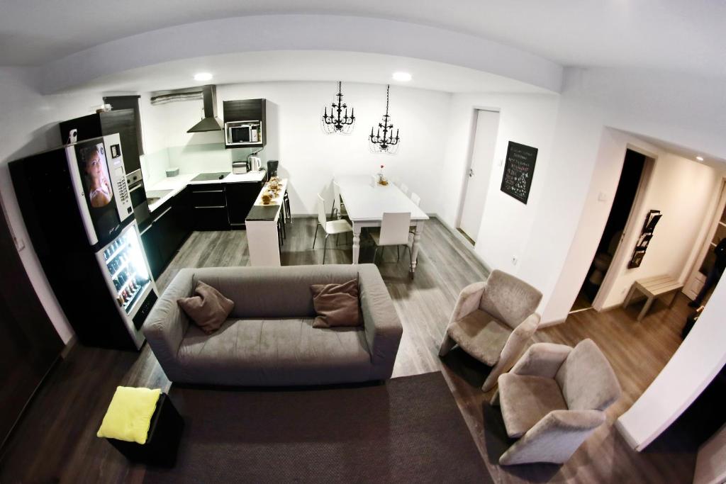 TV a/nebo společenská místnost v ubytování My Hostel