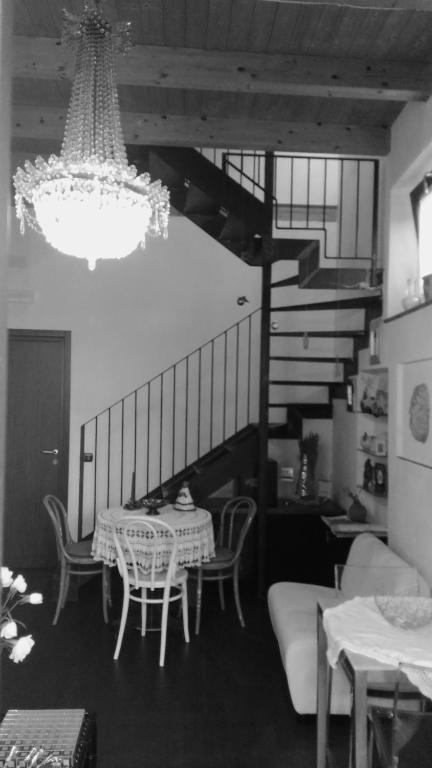 Posezení v ubytování B&B Il Rustico