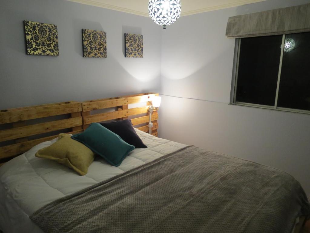 Postelja oz. postelje v sobi nastanitve Hostal Mi Paz
