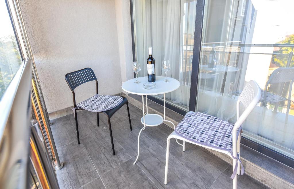 Balkón nebo terasa v ubytování Harmony Suites