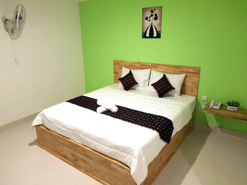 Postel nebo postele na pokoji v ubytování Lucky Hostel