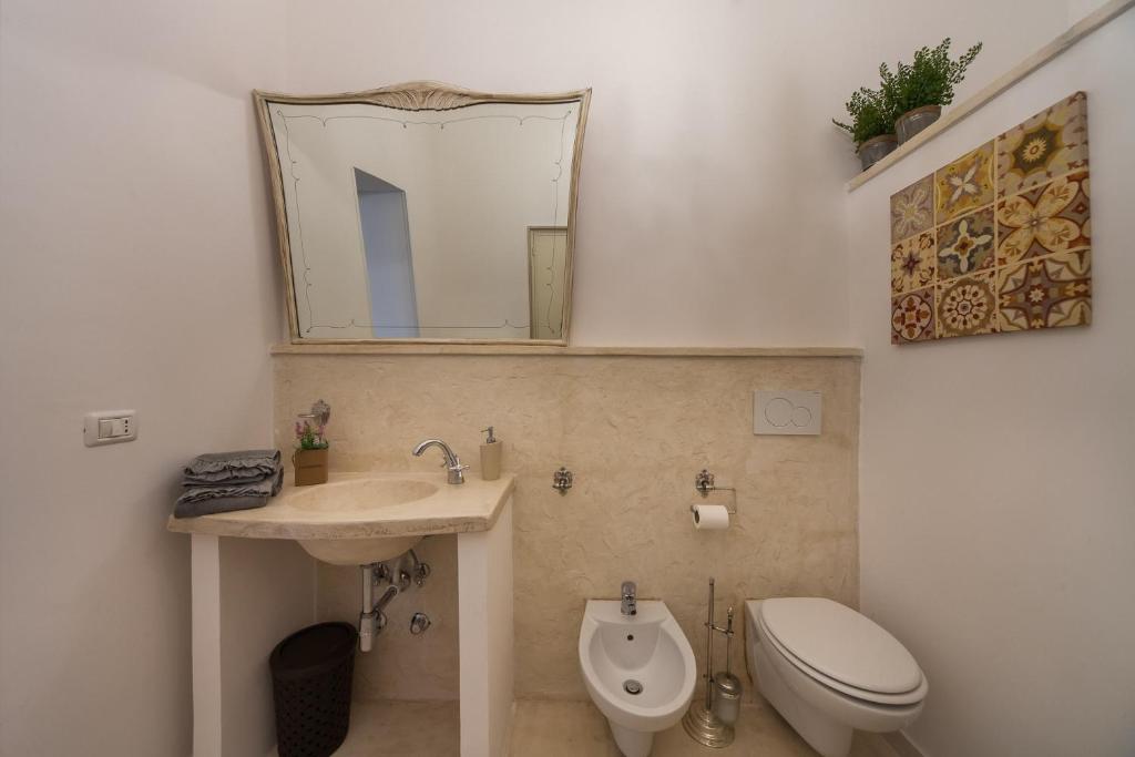 Koupelna v ubytování palazzinApulia