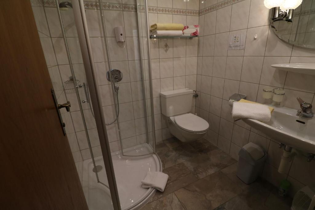 Kúpeľňa v ubytovaní Haus Baumgartner