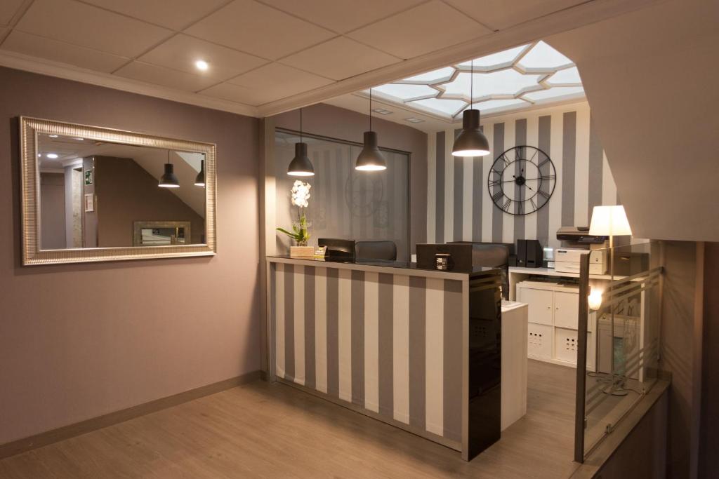 Kuchyň nebo kuchyňský kout v ubytování Hotel Torico Plaza