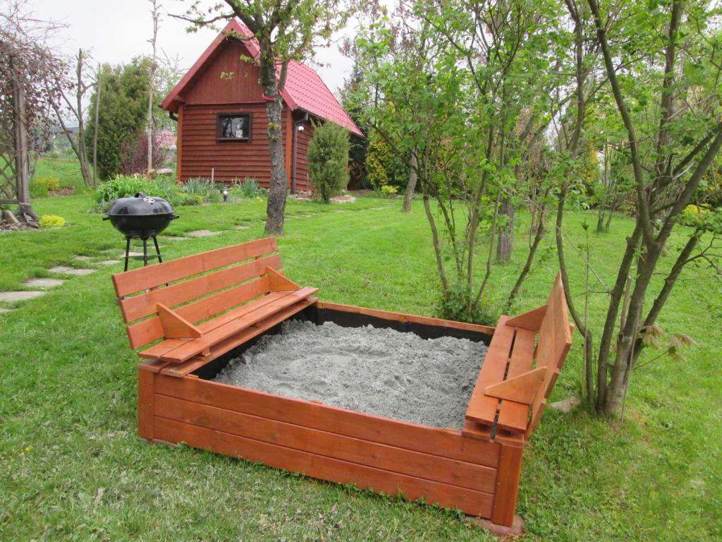 Vonkajšia záhrada v ubytovaní Podlas