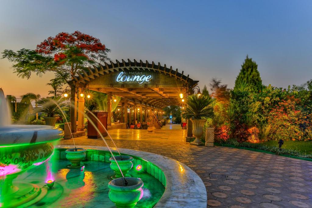 Zahrada ubytování Al Masa Hotel Nasr City