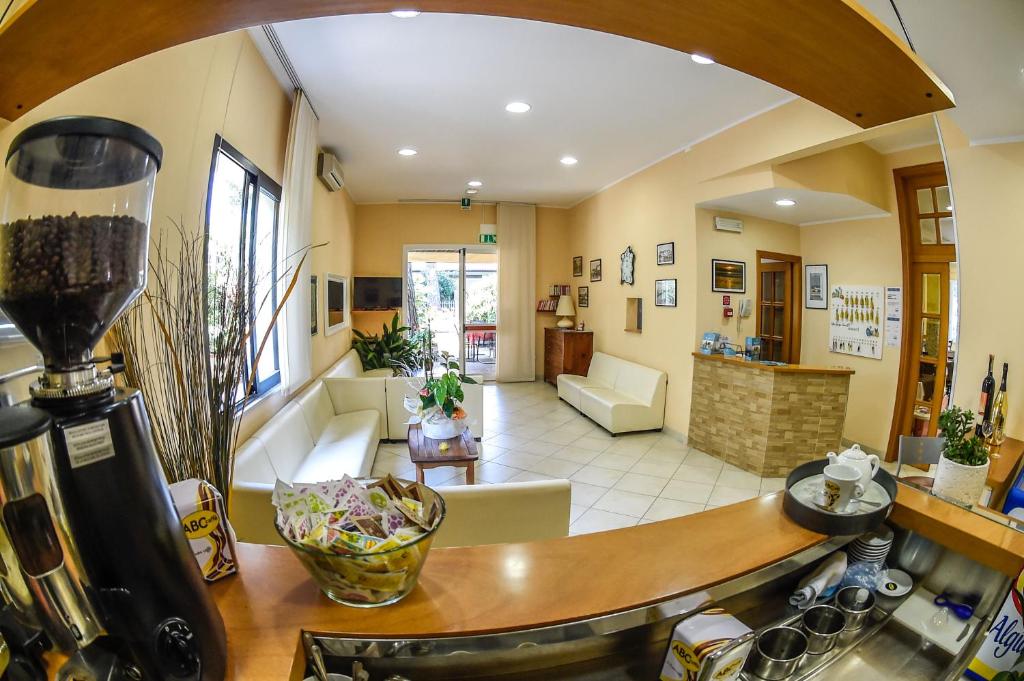 Posezení v ubytování Hotel Riziana