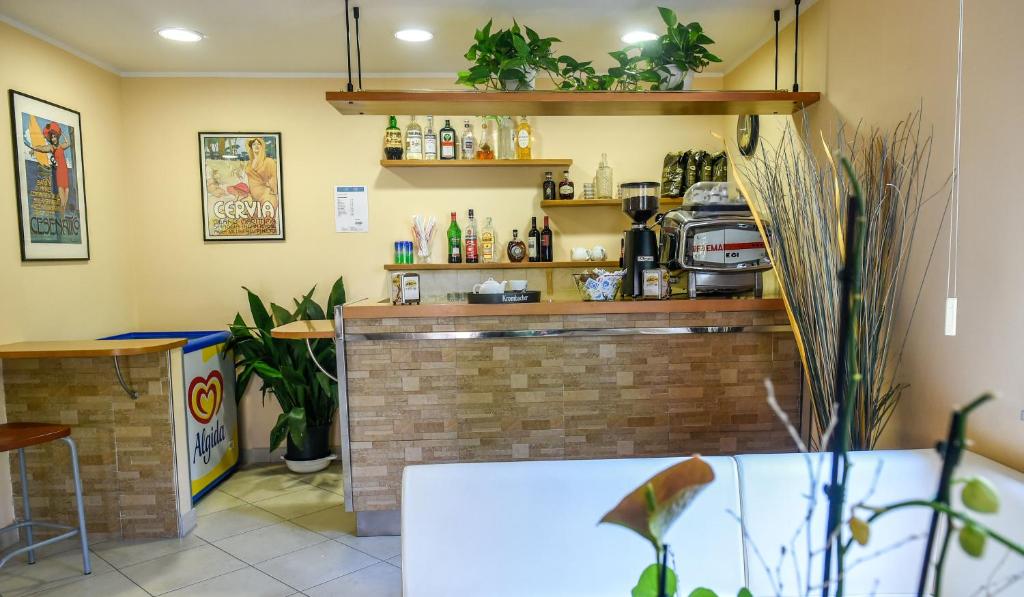 Lounge nebo bar v ubytování Hotel Riziana