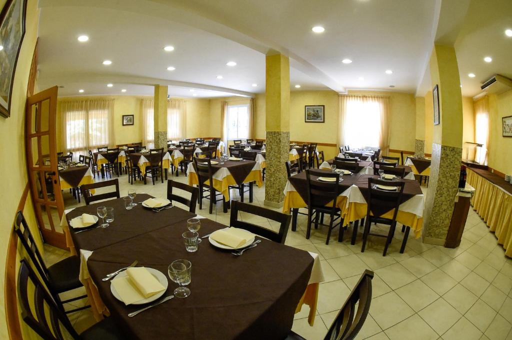 Restaurace v ubytování Hotel Riziana