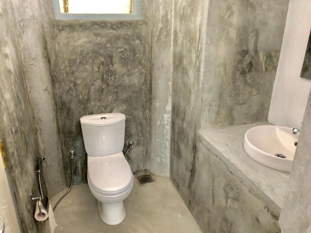 Koupelna v ubytování Hiru Villa Tangalle
