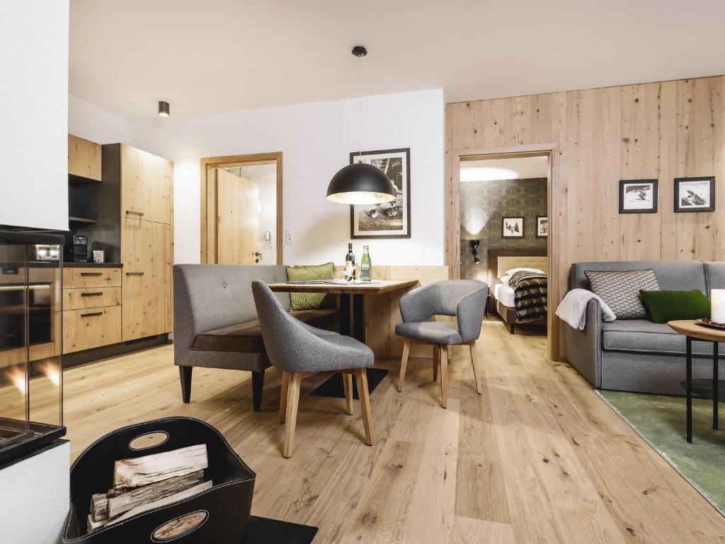 Kuchyňa alebo kuchynka v ubytovaní Valentin Design Apartments