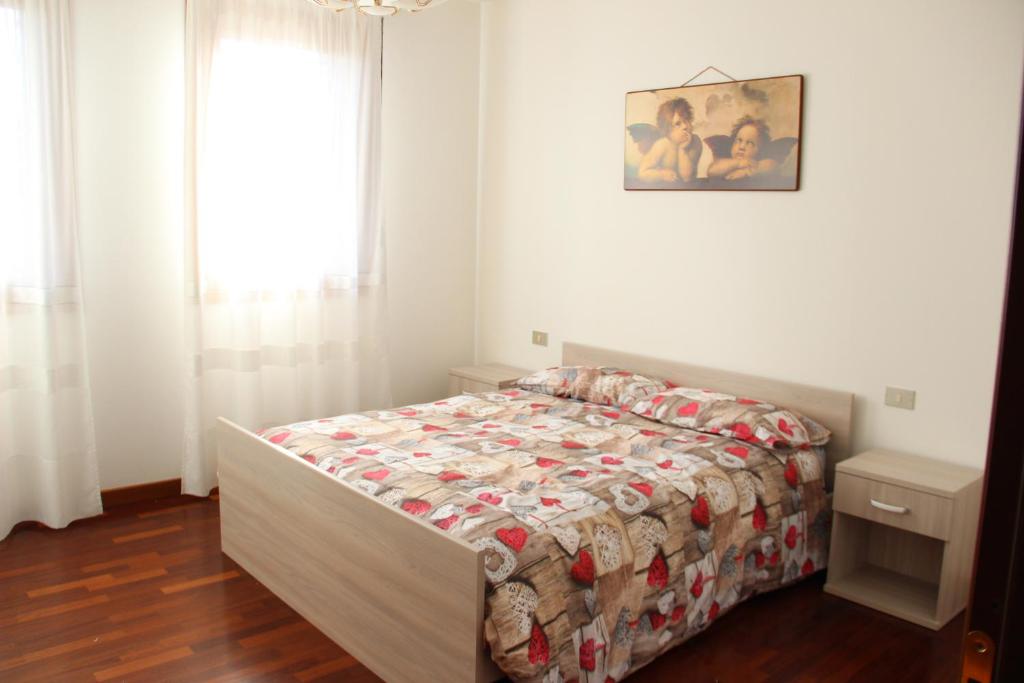 Postel nebo postele na pokoji v ubytování Boccaor