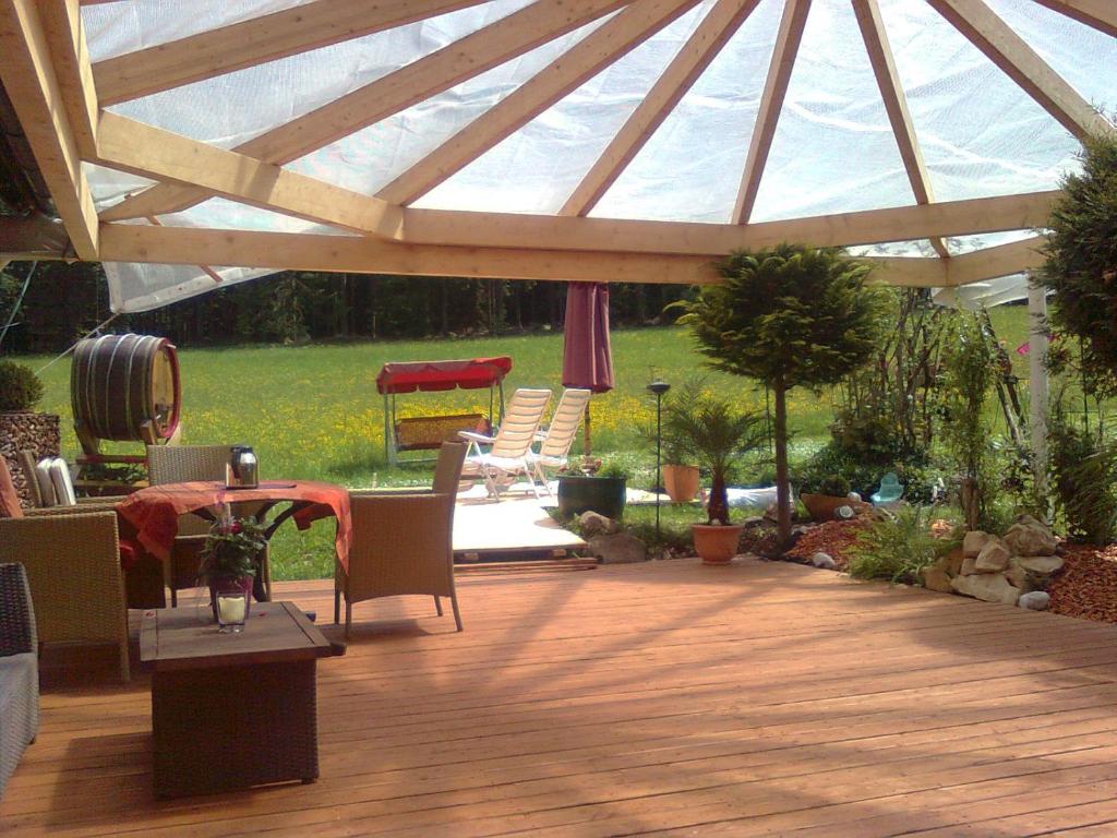 Zahrada ubytování Gästezimmer Im Haus Am Wald