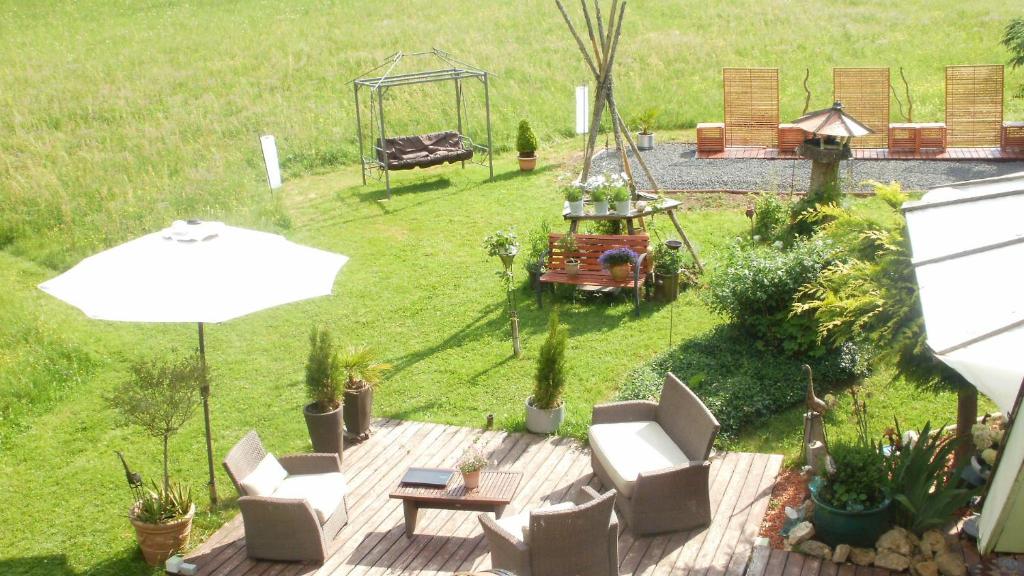 Zahrada ubytování Gästezimmer Im Haus Am Wald