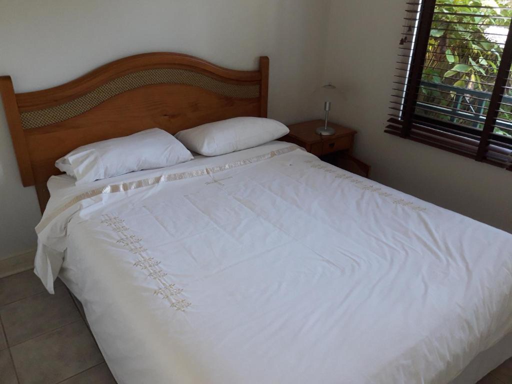 Postel nebo postele na pokoji v ubytování Maitencillo Habitamar