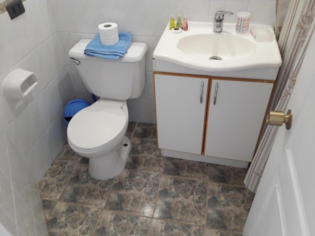 Koupelna v ubytování Maitencillo Habitamar