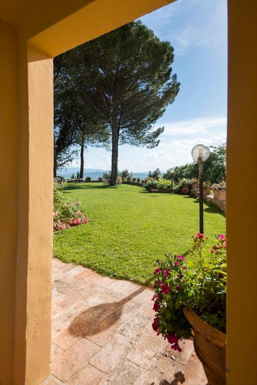 A garden outside Casa Dei Lecci