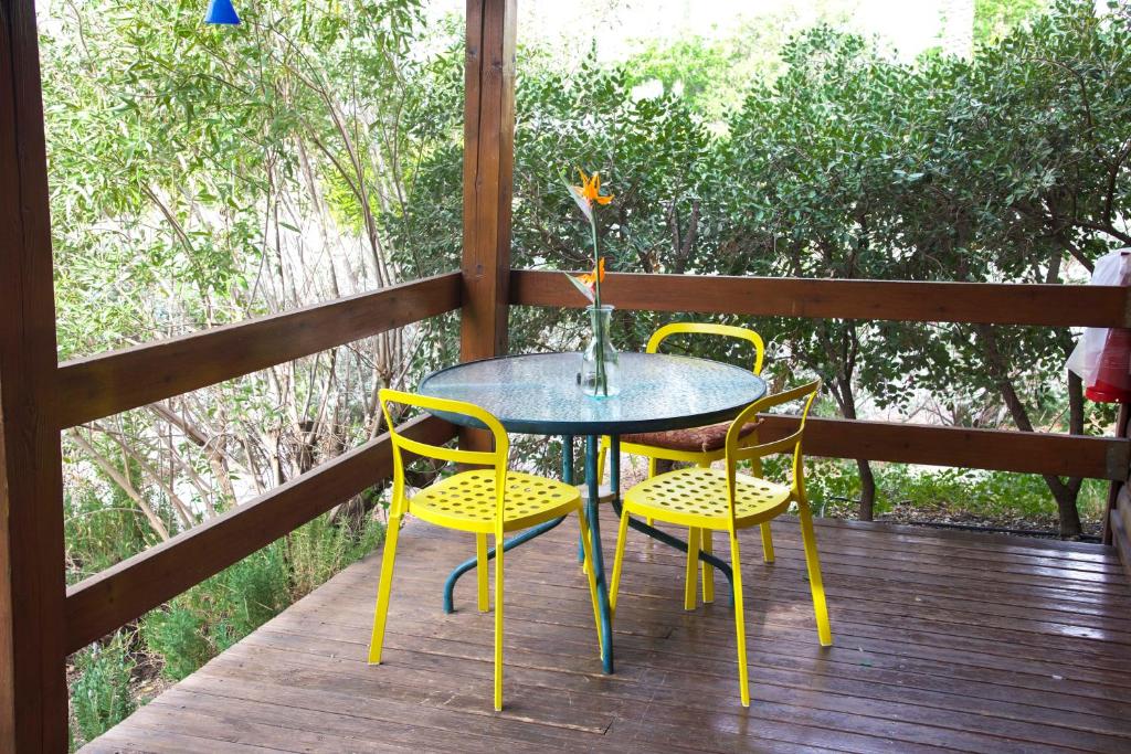 Balkón nebo terasa v ubytování Naomi's place הבית של נעמי