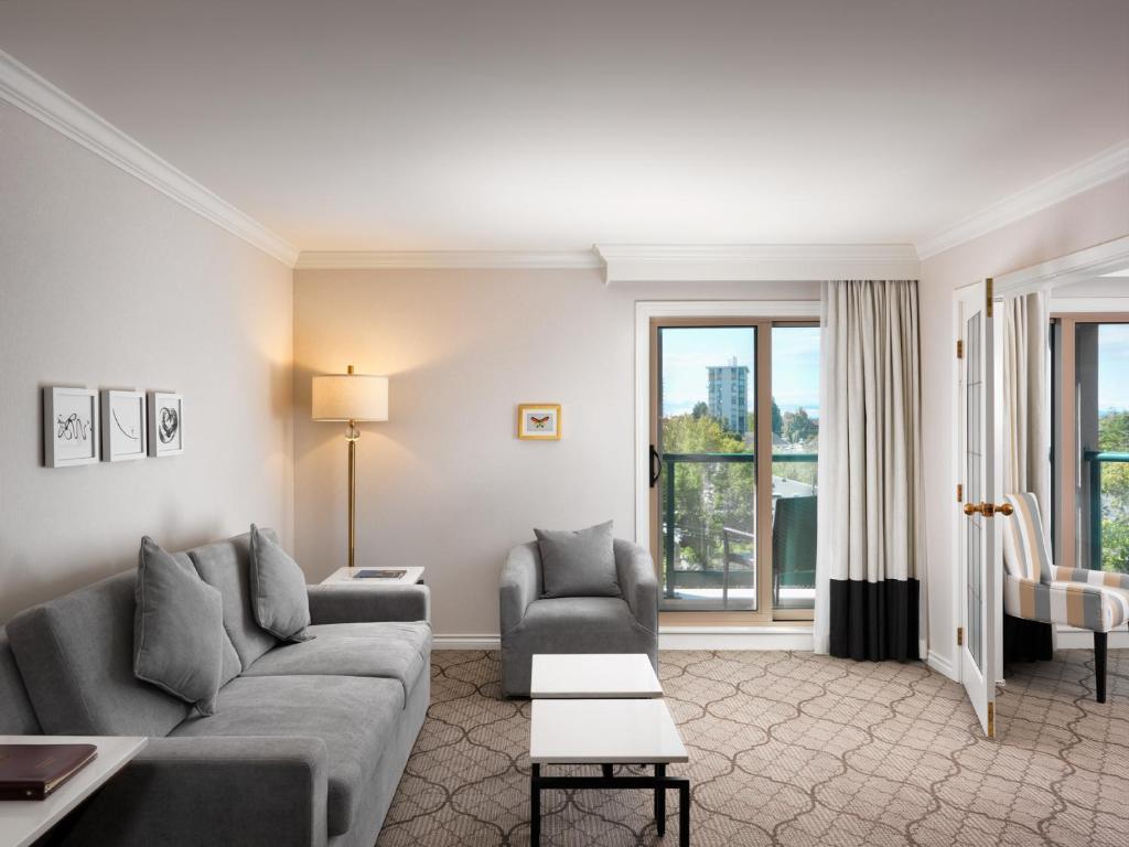 Posezení v ubytování Hotel Grand Pacific