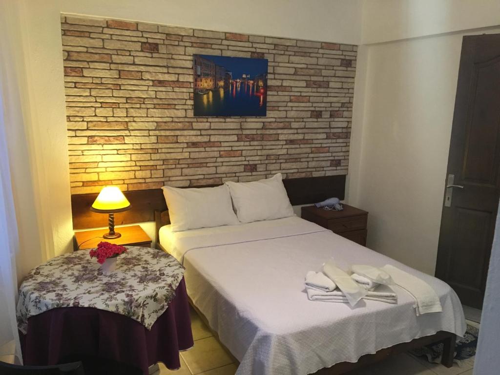 Postel nebo postele na pokoji v ubytování Adali Guest House