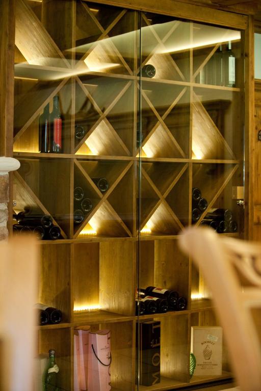 Kuchyň nebo kuchyňský kout v ubytování Hotel Lisa
