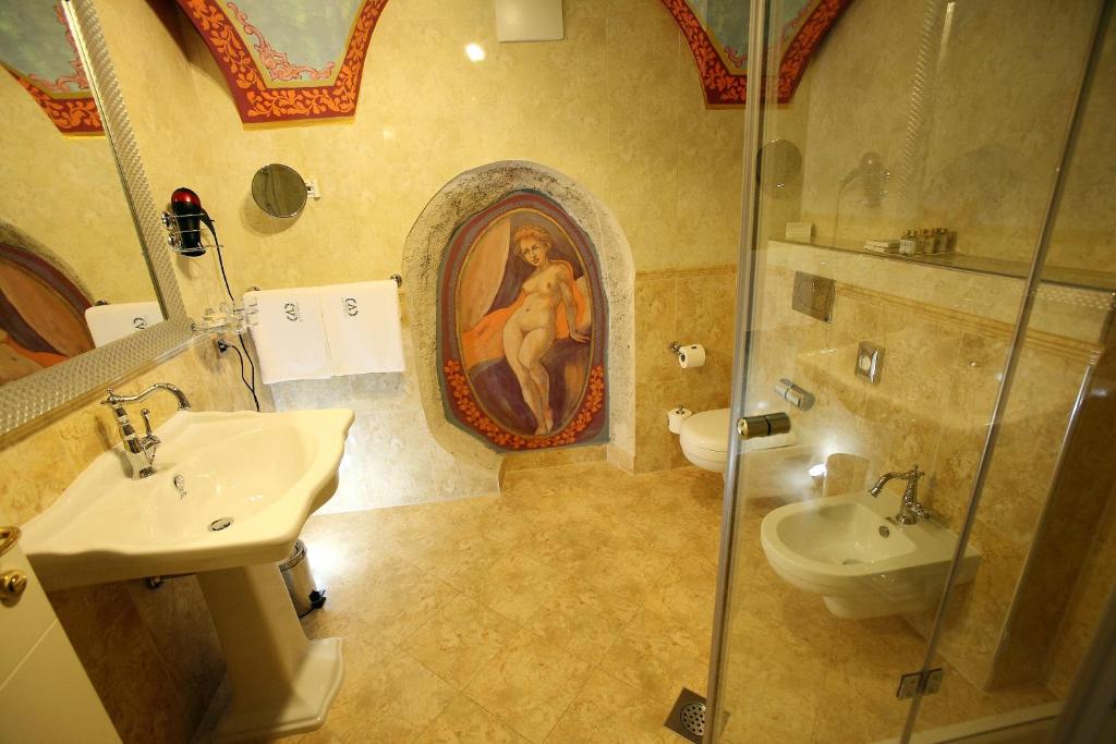 Vannituba majutusasutuses Hotel Actum