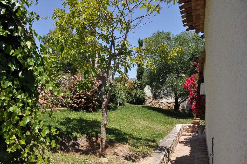 Vonkajšia záhrada v ubytovaní Casa Hortensia