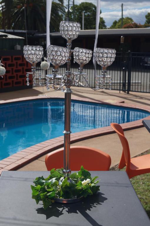 Bazén v ubytování Motel Oasis nebo v jeho okolí