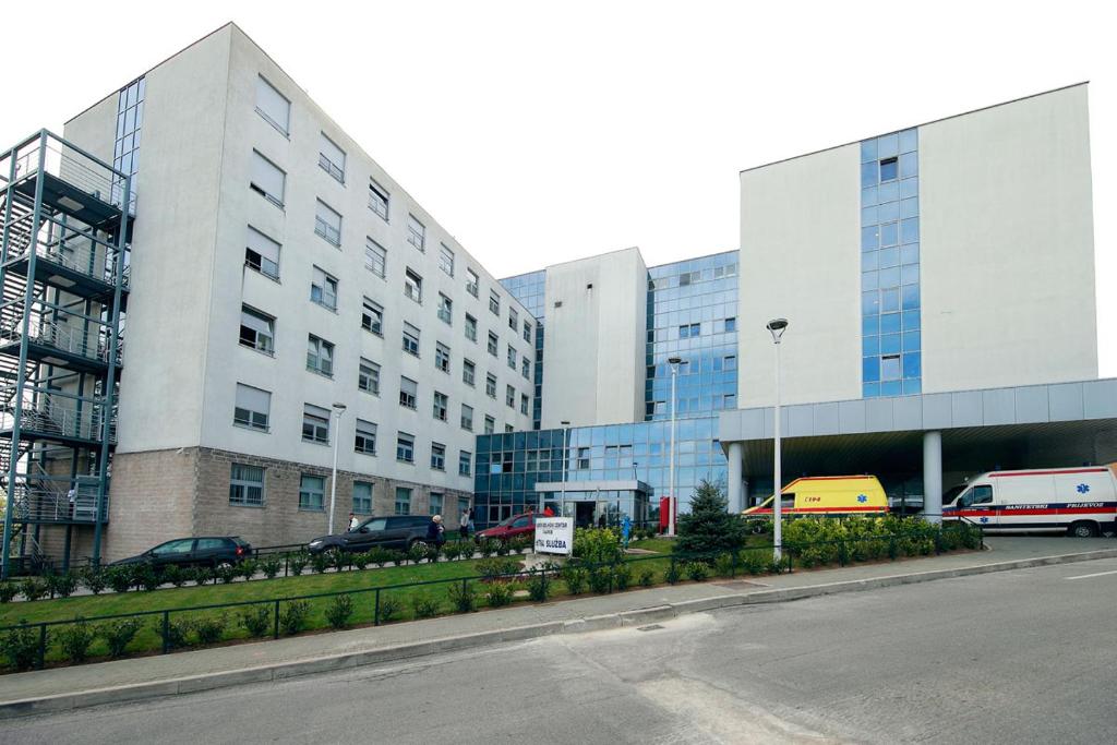 Budynek, w którym mieści się apartament